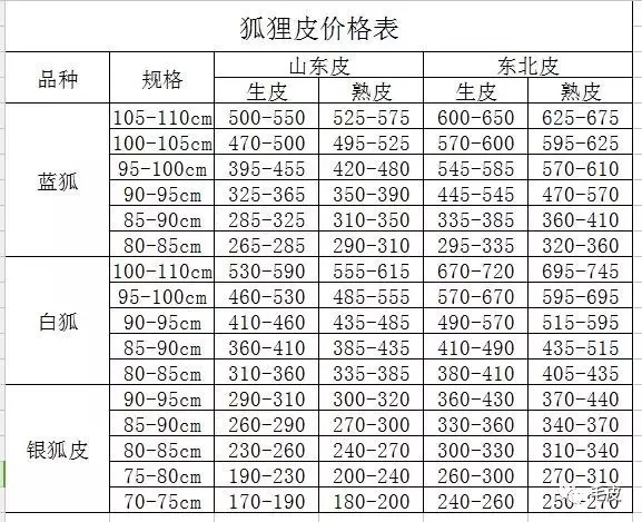 2025年水貂皮最新价格深度解析