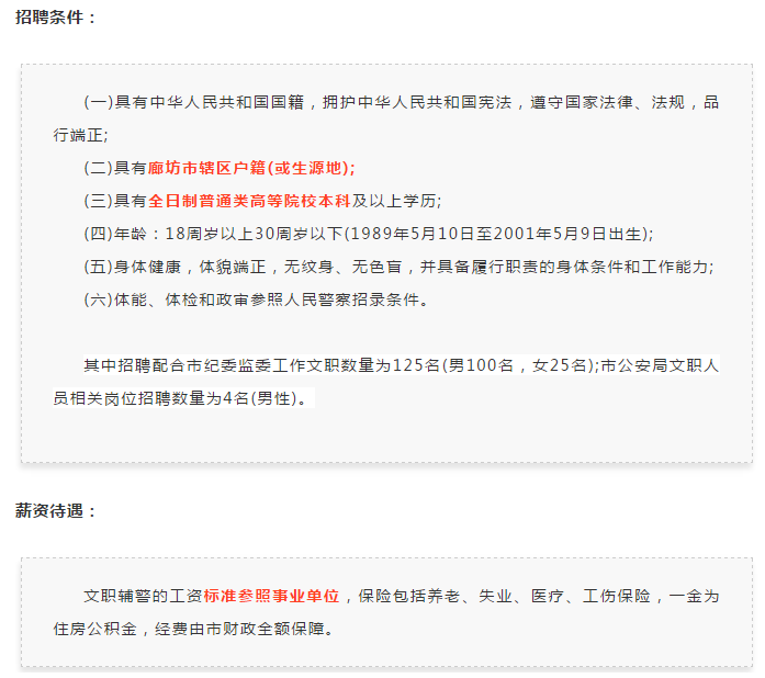 廊坊文员最新招聘启事